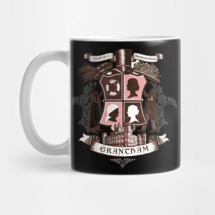 Grantham coat of arms pink Downton Abbey Arts Decoratifs Astronomy In Your Home   - Copy Mug